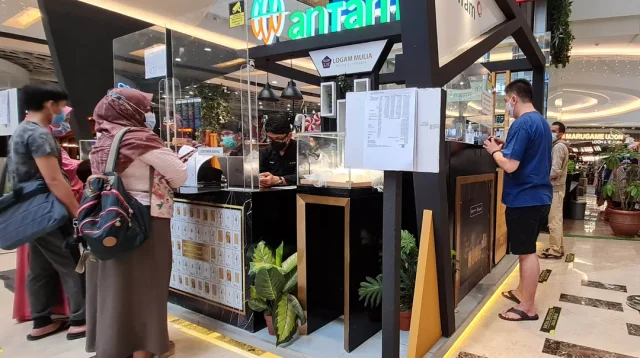 Rebound saham ANTAM