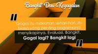 Namun dengan hati yang kuat, niat yang jernih, serta dukungan dari lingkungan, siapa pun bisa bangkit lebih tinggi dari sebelumnya.