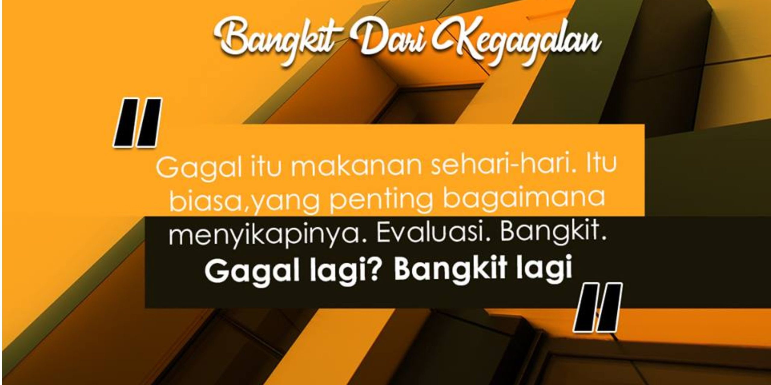 Namun dengan hati yang kuat, niat yang jernih, serta dukungan dari lingkungan, siapa pun bisa bangkit lebih tinggi dari sebelumnya.