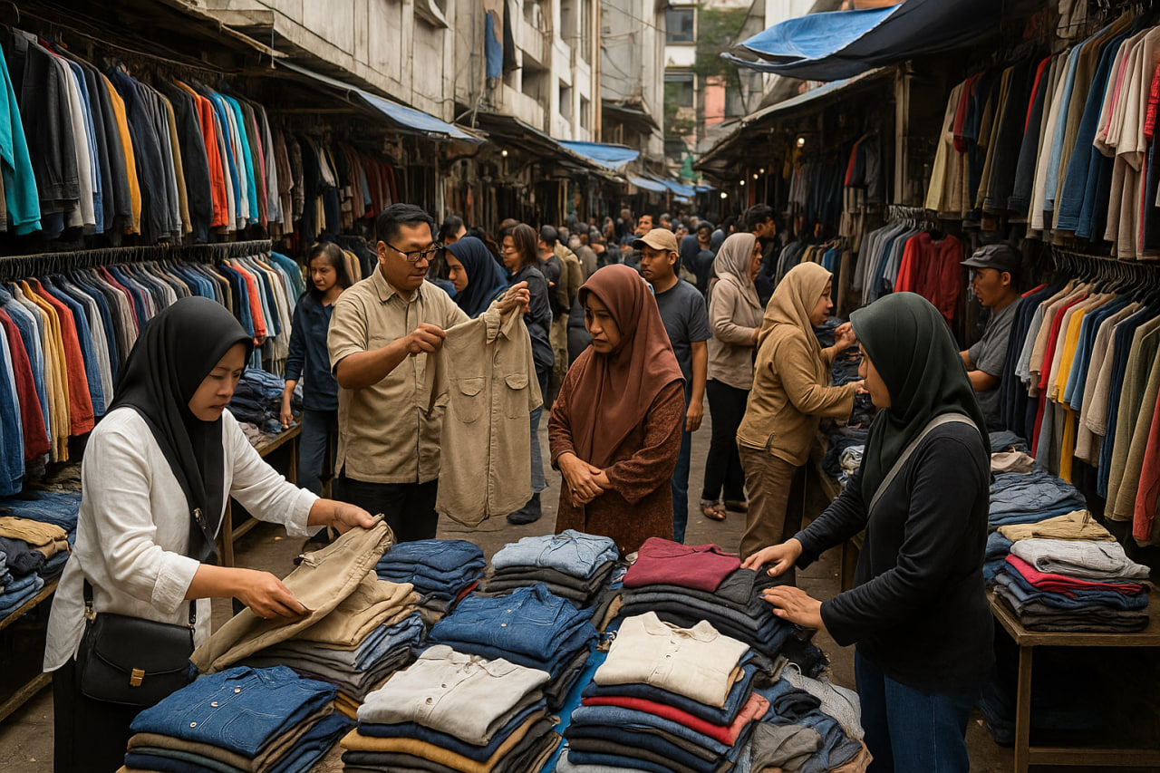 su pedagang thrifting di Pasar Senen menjadi bukti bahwa UMKM selalu berada di pusat perhatian publik.