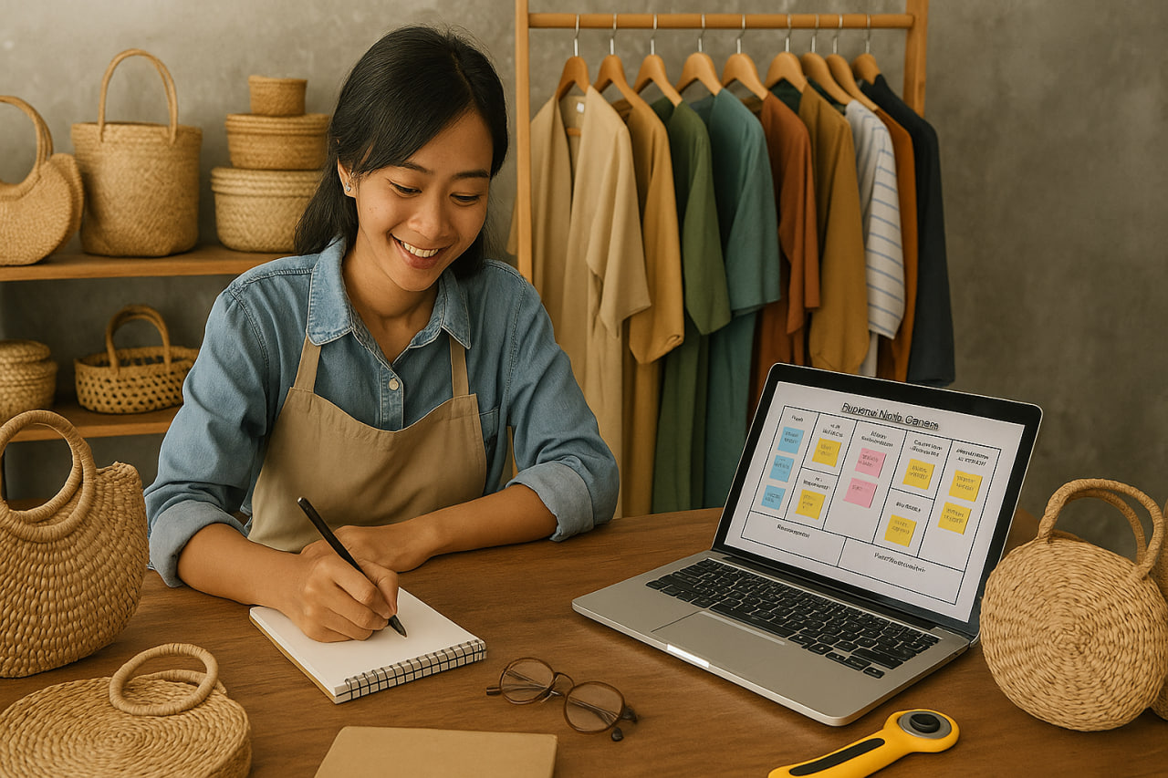 pengembangan model bisnis UMKM berbasis ekonomi kreatif menawarkan peluang besar.