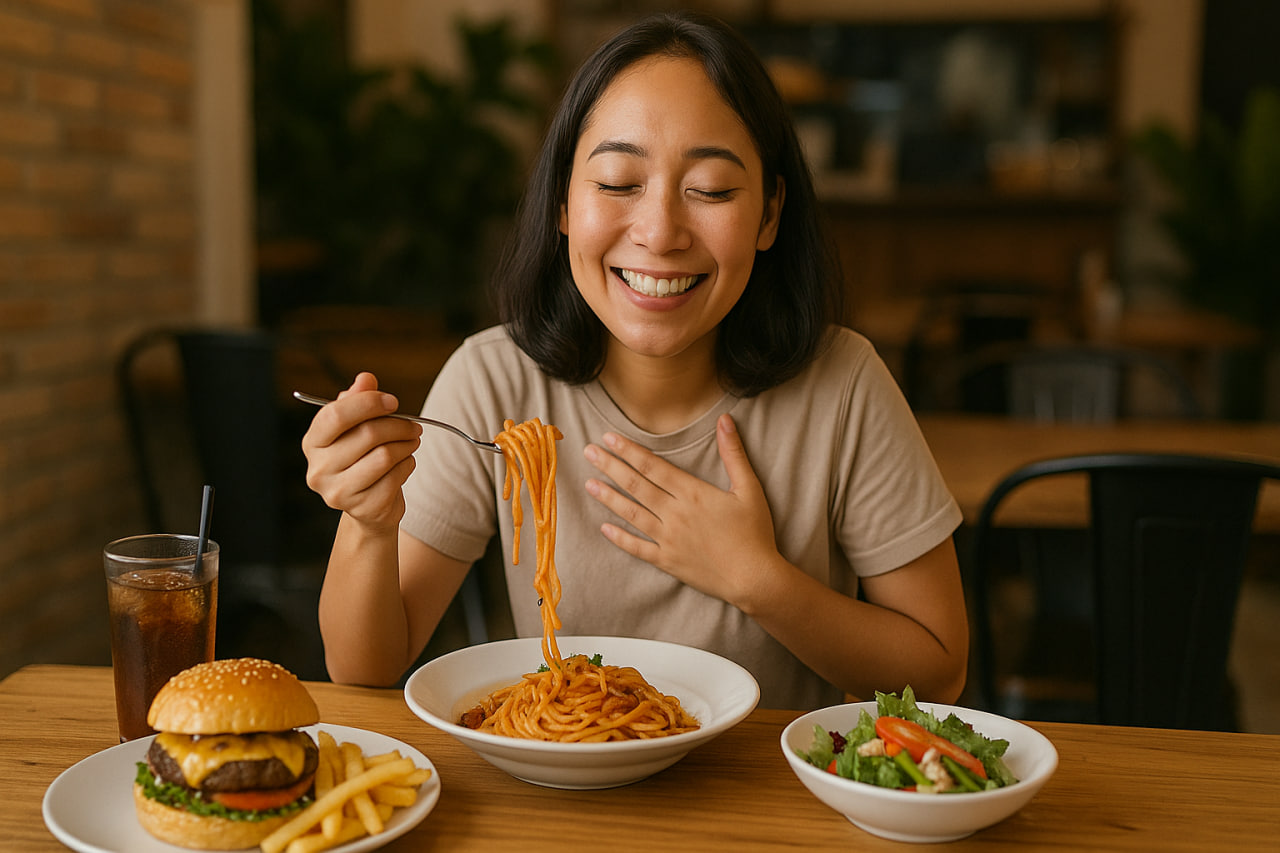 makan enak sebagai self reward adalah cara sederhana namun efektif untuk membahagiakan diri.