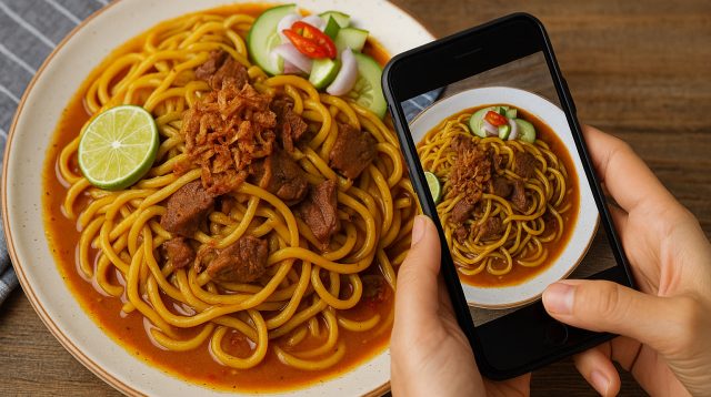 Mie Aceh Pijay Tiban bukan sekadar hidangan pedas-rempah khas Aceh, tetapi juga ikon kuliner modern yang memadukan cita rasa kuat dengan tampilan estetik.
